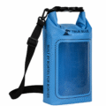 2L PVC Tarpaulin Self-Sealing Bag – Waterproof Phone & Gear Bag with Strap